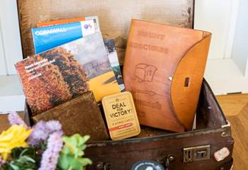 The fabulous welcome box.