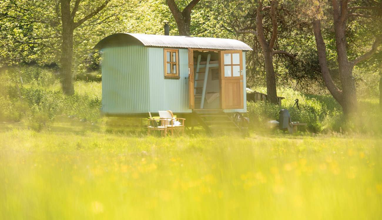Just the most heavenly little hut settled amongst unspoilt nature. 