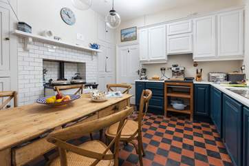 The kitchen/diner is well-equipped with everything you need to prepare a feast.