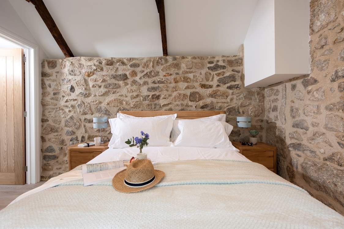 The main bedroom located on the first floor.