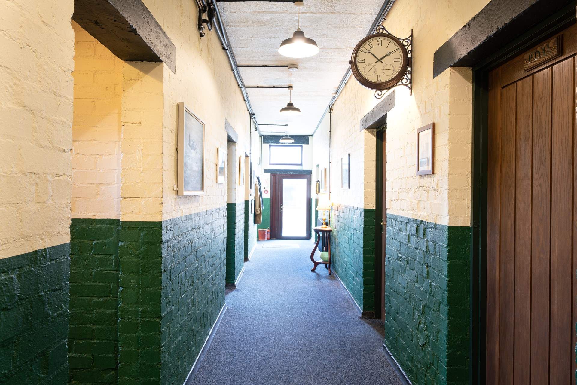 These walls could tell a tale or two. 