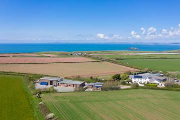 So close to the sea, set in the midst of glorious Pembrokeshire beaches.