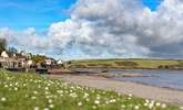 The sheltered beach at Dale is less than a five minute drive away. Perfect for water sports enthusiasts and for crabbing off the pontoon after a delicious breakfast at The Boatyard Cafe.  - Thumbnail Image