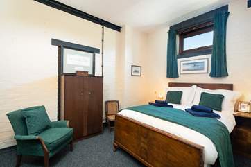 Gorgeous linens and a comfy bed await.