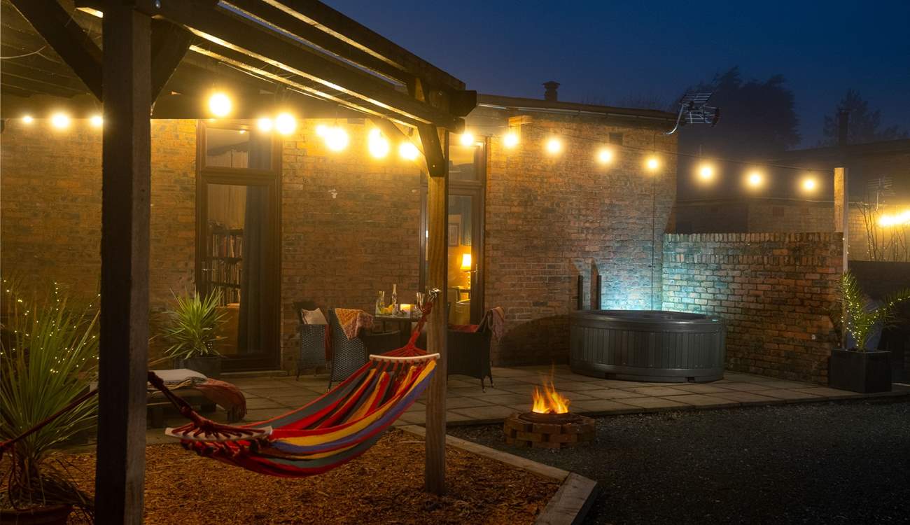 Back home for a laze in the hot tub or a nightcap under the stars. Just the ticket for those looking to switch off and unwind. 