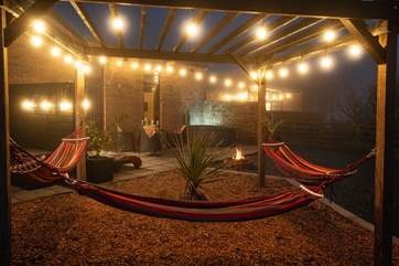 Perfect on a summer's night under the starry skies.