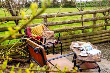 Enjoy the peace and quiet of your dreamy surroundings.