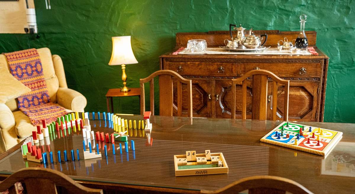 Traditional wooden games make the ideal holiday pastime on rainy days.