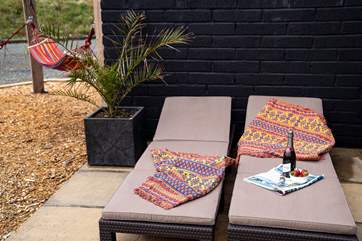 ...or perhaps relax on the sun loungers. Bliss.