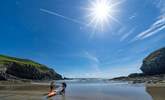 Pack a picnic and soak up the sunshine on Nolton Beach.  - Thumbnail Image