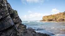 Enchanting Little Haven. Try the fresh seafood at the St. Brides Inn or a crab sandwich from Lobster and Mor. 