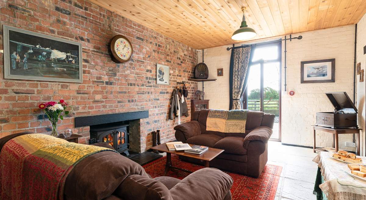 Soak up the calming atmosphere of days gone by around the cosy wood-burner.