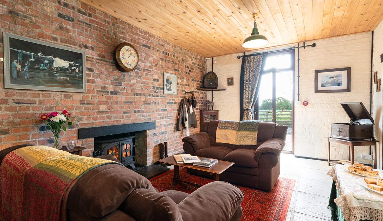 Soak up the calming atmosphere of days gone by around the cosy wood-burner.