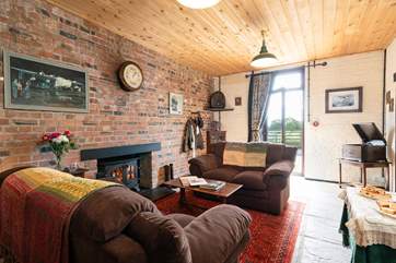 Soak up the calming atmosphere of days gone by around the cosy wood-burner.