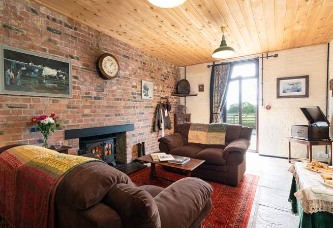 Soak up the calming atmosphere of days gone by around the cosy wood-burner.
