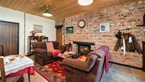 The perfect year-round escape with a warming wood-burner to keep you cosy.