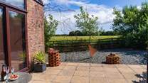 Gaze over the rolling meadows, the perfect spot for sunny breakfasts and al fresco dining under the stars.