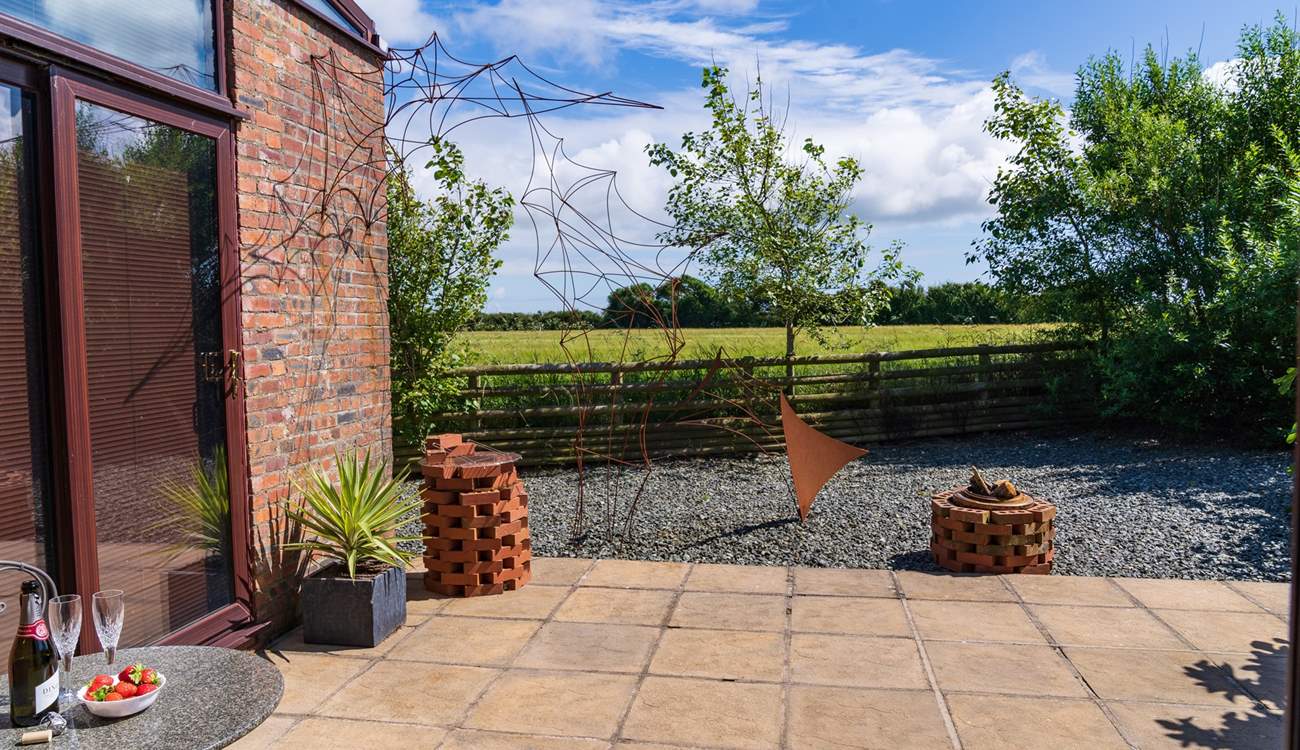 Gaze over the rolling meadows, the perfect spot for sunny breakfasts and al fresco dining under the stars.