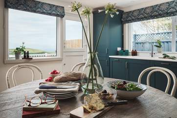 Pull up a pew and and indulge in leisurely lunches soaking up that view.
