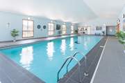 You are welcome to use the pool on the park - there is also a gym as well