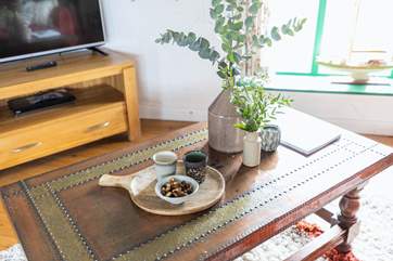 Lovely adornments make Bligh Cottage an enchanting holiday home.