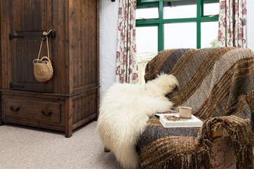 The perfect place to sit and enjoy a holiday read.