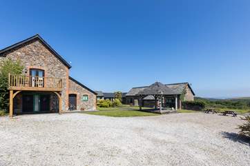 Welcome to Butterwell Cottage to the left of the picture.