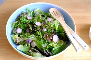 Locally grown food can't be beaten.