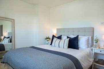 The fourth bedroom doesn't miss out on the style treatment either.