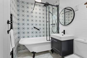 A long soak or a refreshing shower, you choose.