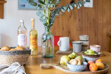 Lunch time treats, well you are on holiday!