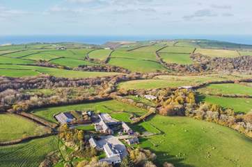 Surrounded by beautiful countryside and within striking distance of the north Cornwall coast.