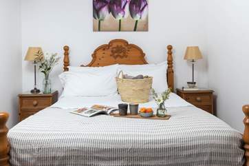 Lovely linens await.
