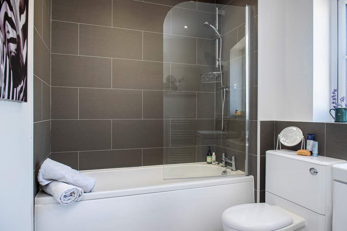 The family bathroom - there's a cloakroom on the ground floor as well.