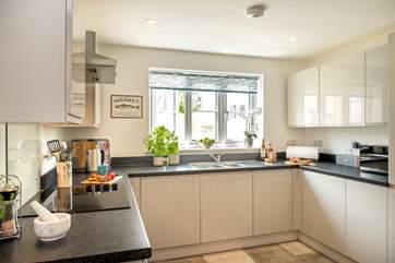 The kitchen is well-equipped for cooking up your holiday meals but as you can just pop into the village, eating out has never been easier.