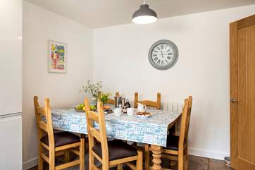 Gather together around the dining-table for your holiday meals.