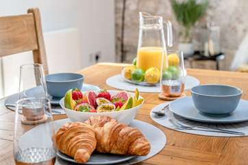 Breakfast on holiday is just that extra bit special.