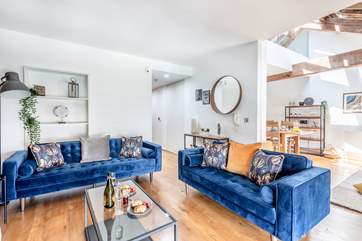The apartment offers style throughout and the perfect spot to relax at the end of each day.