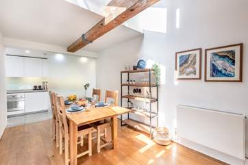 Gather the party and enjoy a delicious meal together in the dining-area.