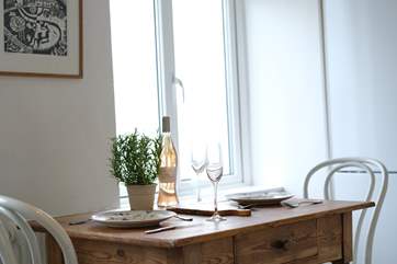 The perfect place to sit and chat with the chef!