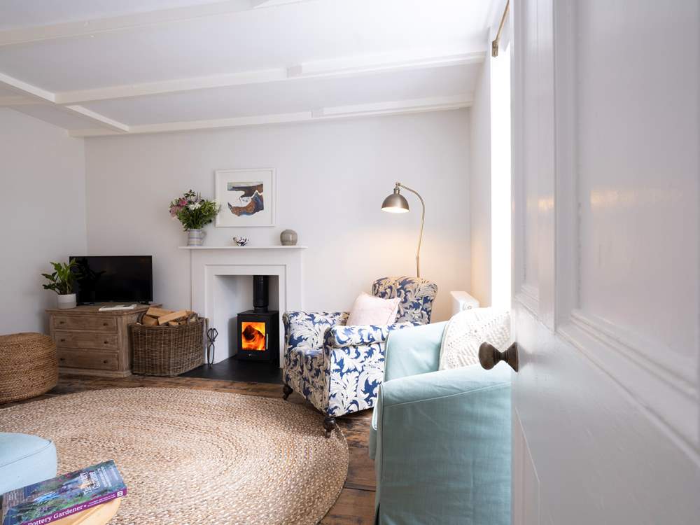 With a roaring wood-burner, Pentillie is perfect for a holiday getaway at any time of year.