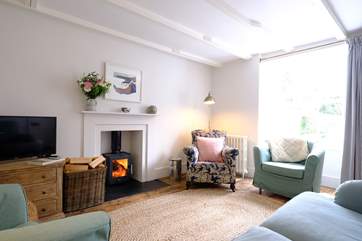 Relax with friends and family in the sitting-room.