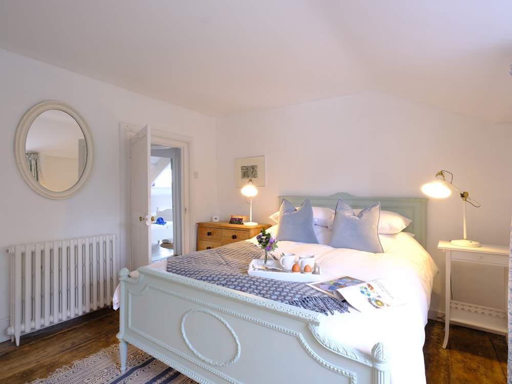 The main bedroom is a peaceful haven.