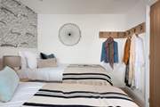 Bedroom 3 can be set up as a triple room or a super-king bed and single for added flexibility.