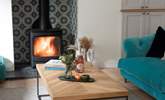 The wood-burner is a welcome sight on those out-of-season breaks. - Thumbnail Image