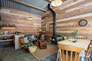 There's even a bar next to the games-room, with its own toasty wood-burner to keep you snug and cosy.