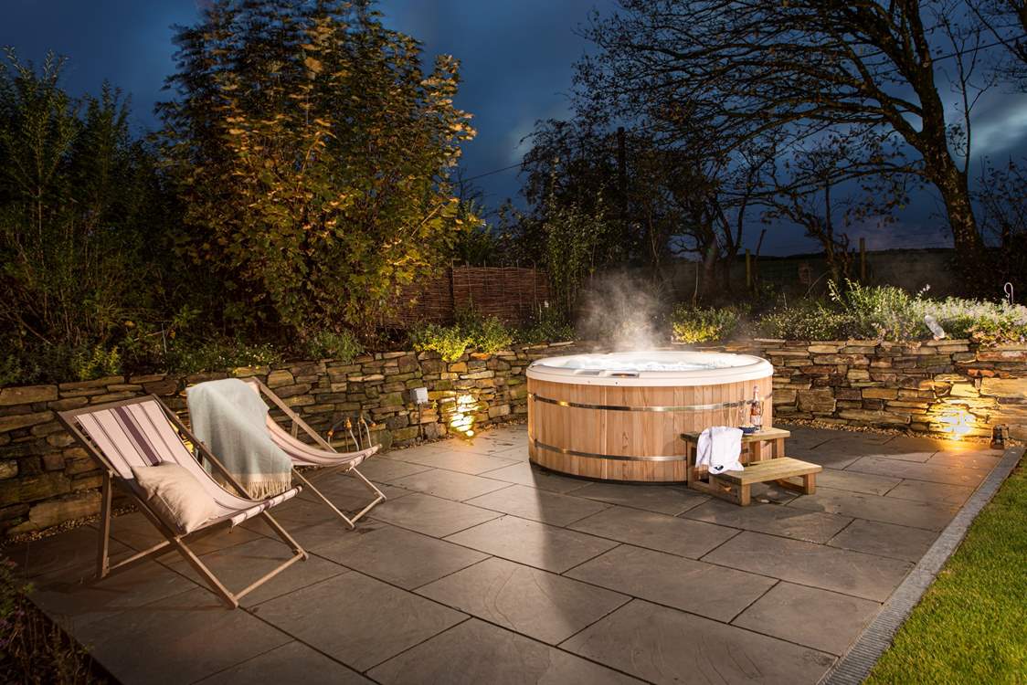 Take a soak under the stars- truly magical
