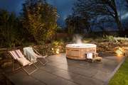 Take a soak under the stars- truly magical