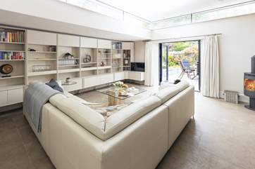 With patio doors leading onto the fabulous patio and a wood-burner to keep you cosy in winter, Fitzford Gate House is the perfect holiday destination at any time of year.
