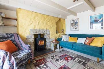 This traditional cottage has lots of lovely character features.